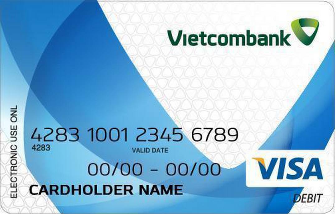 Thẻ Debit của ngân hàng Vietcombank